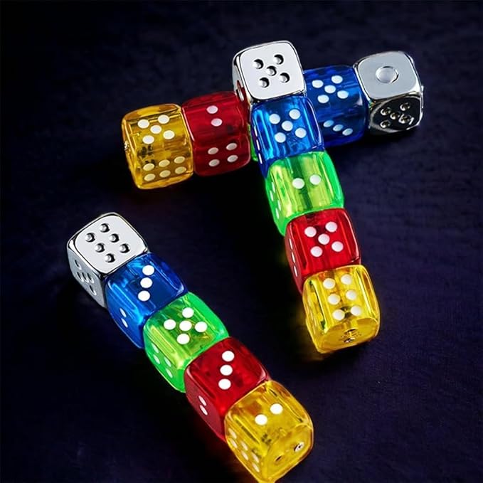 Led Işık  Döner Gövde Zar Tasarım Çakmak