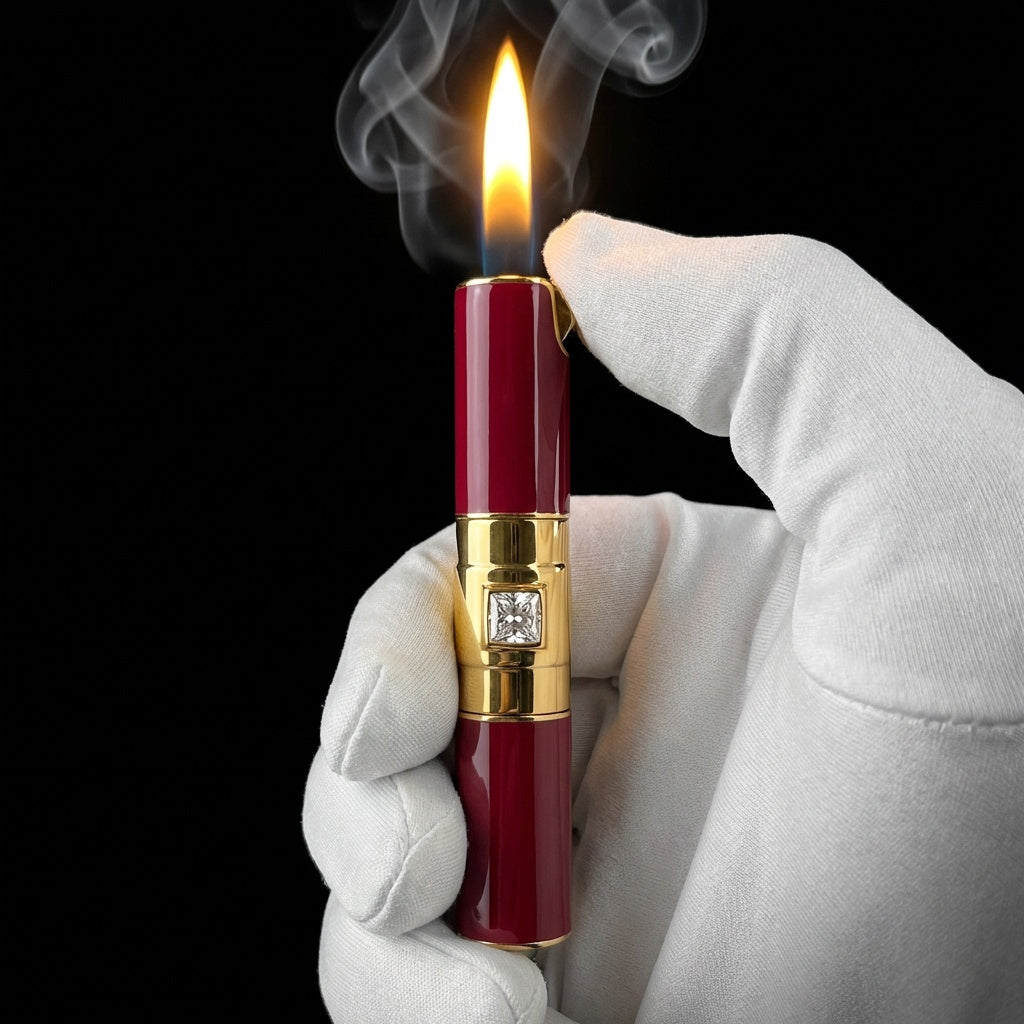 Tek Taş İnce Tasarım Lüks Çakmak