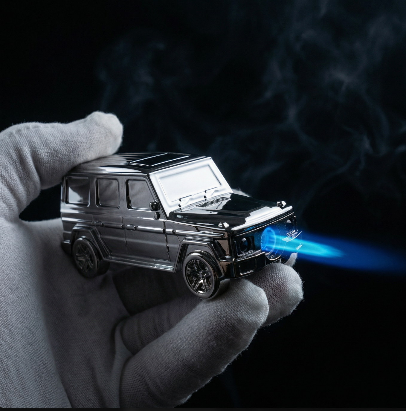 Anahtarlık Eklentili Lüks Jeep Çakmak