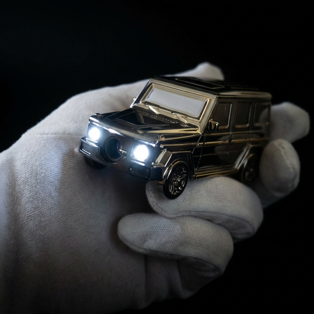 Anahtarlık Eklentili Lüks Jeep Çakmak