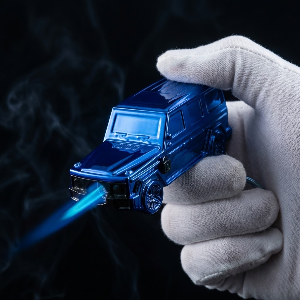 Anahtarlık Eklentili Lüks Jeep Çakmak