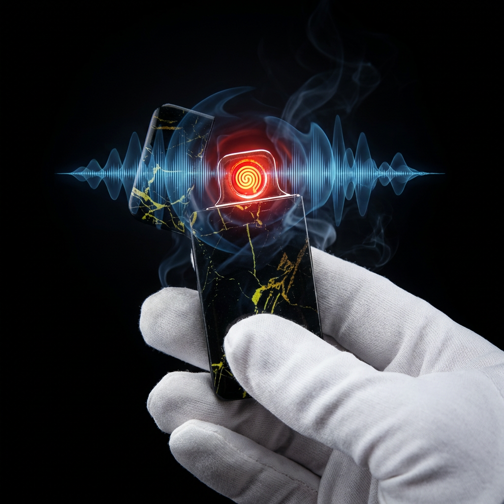 Sese Duyarlı Şarjlı Çakmak